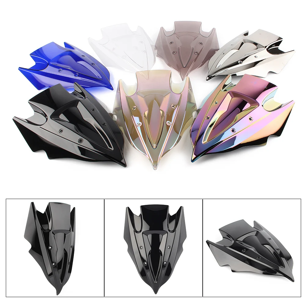 

Ninja 300 205 2015 Motorcycle Windshield Windscreen For Kawasaki Z250 Z300 2013 2014 2015 2016 Windproof Double Bubble