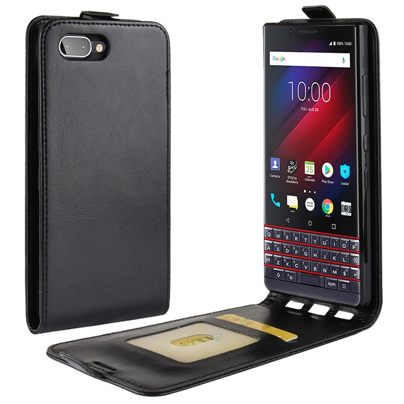 Кожаный чехол Alesser для BlackBerry Key 2 Le key Lite флип-чехол из натуральной кожи телефона с
