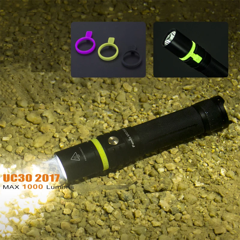 Фонарик для кемпинга Fenix UC30 Cree XP L HI светодиодный 1000 люмен Micro USB|Фонарики и