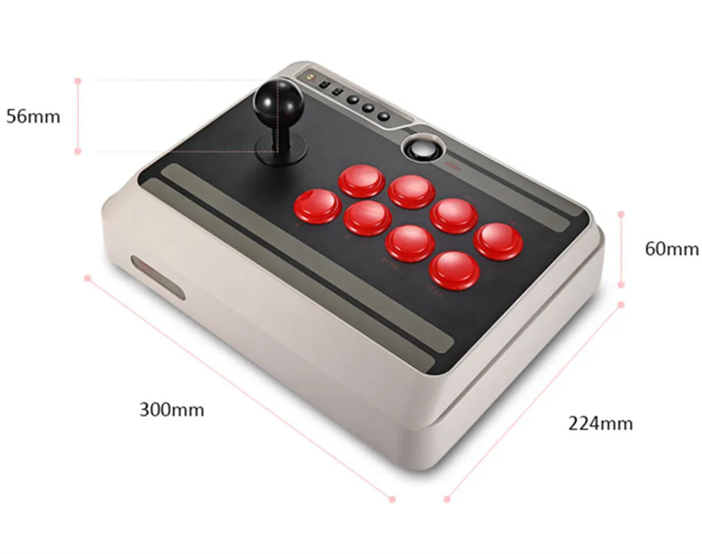 8Bitdo NES30 настраиваемая Bluetooth аркадная палка геймпад Usb PS4 контроллер с турбо для