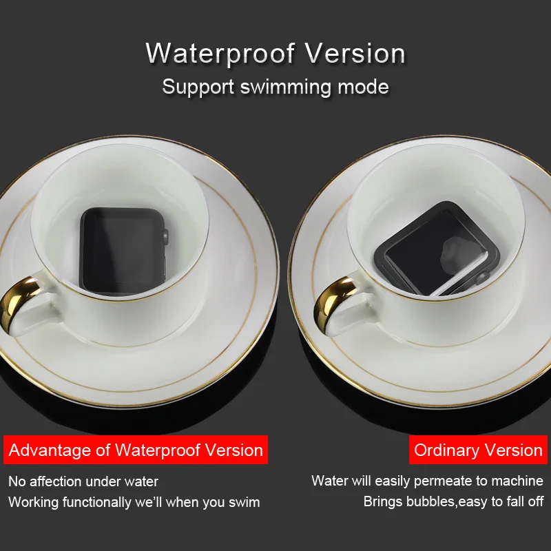 Водонепроницаемое стекло для Apple Watch Series 4 40 мм 44 м закаленное защитная пленка