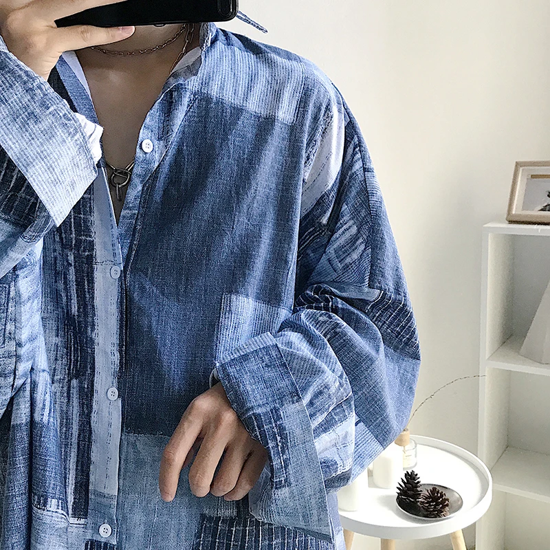 2019 новые весенние Письмо печати Для Мужчин's Цвет соответствующие тенденция