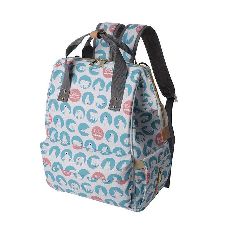 Enjoy Childhood Fashion Mommy Bag Cartoon Pattern Maternity Large Capacity Travel Backpack Mom Nappy Diaper For Baby Care | Мать и