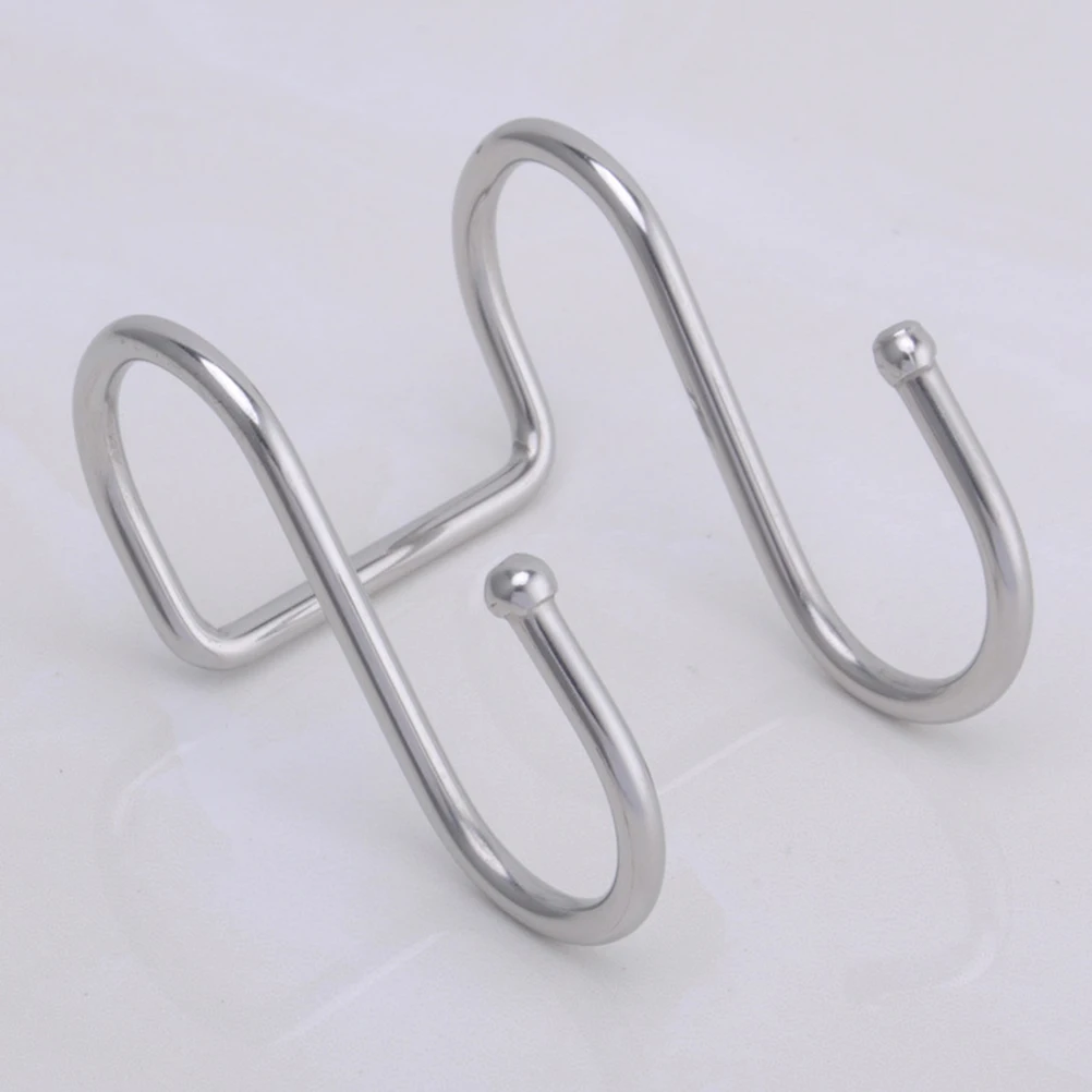 4 шт. двойные крючки для хранения | Дом и сад