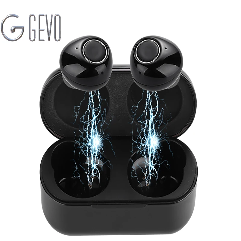 GEVO TWS Bluetooth 5 0 наушники вкладыши беспроводные стерео мини бас гарнитура с