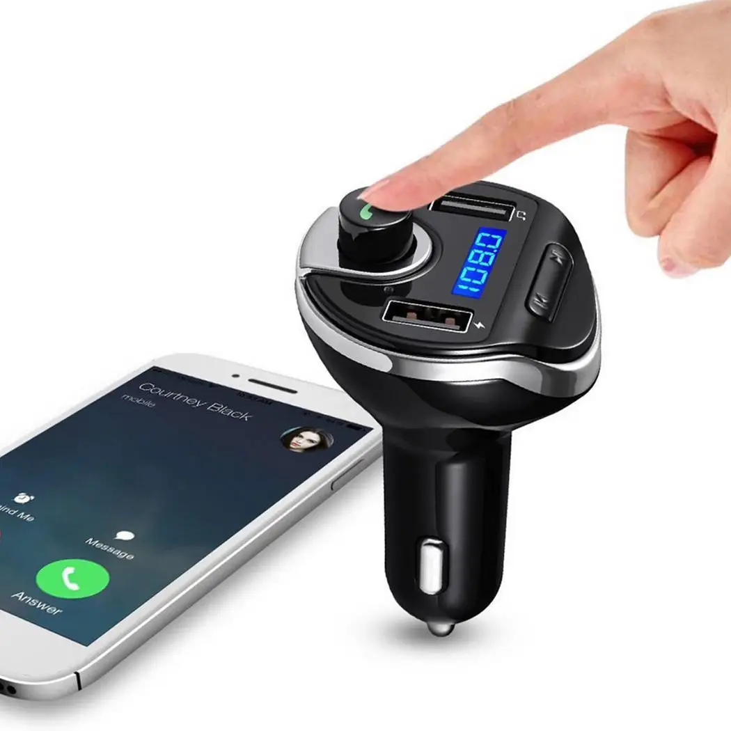 0 мГц дБмкВ MP3 5 М 87 107 плеер автомобиля Зарядное устройство Bluetooth 108 USB Беспроводной