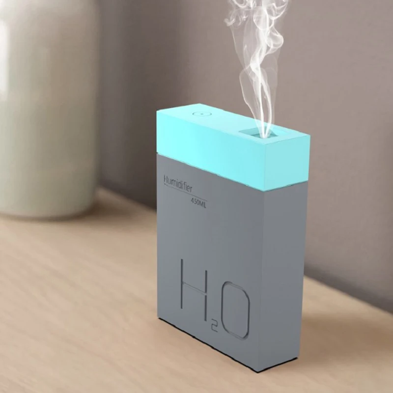 450Ml Air Humidifier Essential Oil Diffuser Aromatherapy Electric Aroma Mist Maker For Home Office | Бытовая техника