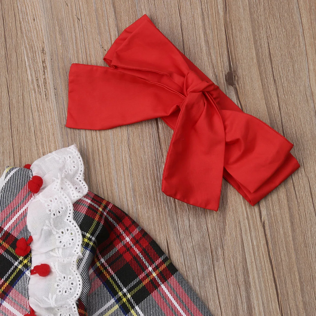 Новое поступление кружевной комбинезон в клетку для маленьких девочек пляжный