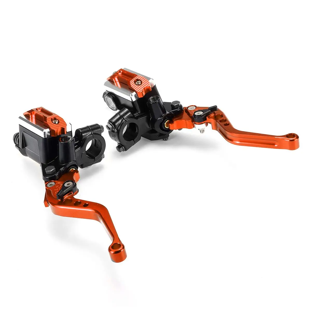 

7/8" 22mm Motorcycle Master Cylinder Lever Hydraulic Brake Pump Clutch Handle Handlebar Reservoir Set For HONDA For Yamaha