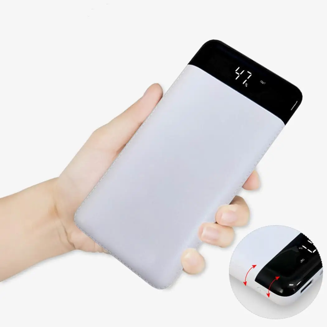 20000 мАч Зарядное устройство 10000 power Bank Dual USB прочный большой емкости внешний