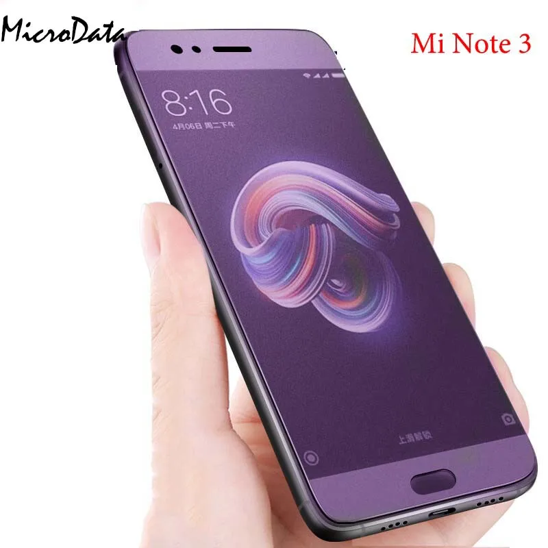 Закаленное стекло mi croData Pre um для Xiaomi Max Max2 Note 3 анти синяя матовая защитная пленка