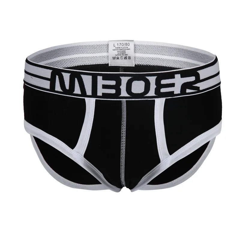 Мужские трусы из чистого хлопка U выпуклая сумка лаконичный Человек Сексуальное