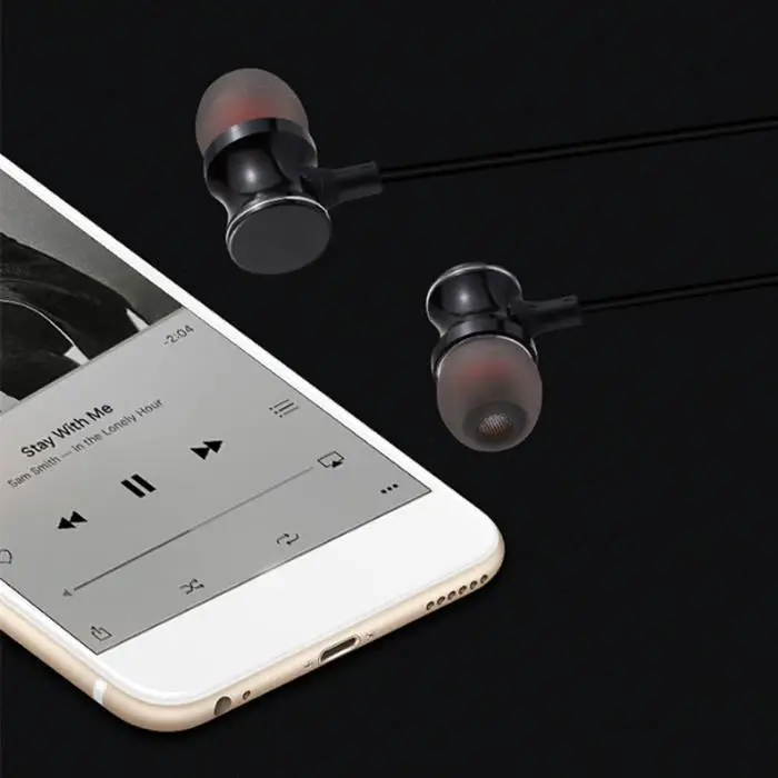 Магнитные беспроводные Bluetooth стерео в ухо тренажерный зал Повседневная и т. д. 68