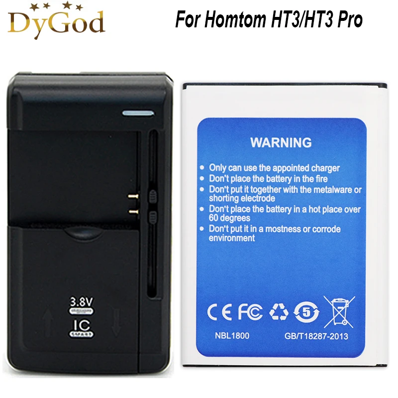 1 лот = шт. Универсальное зарядное устройство + 2 для HOMTOM батарея HT3 Pro