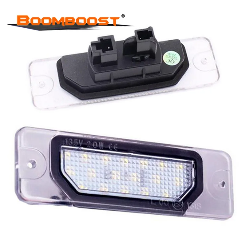 2 шт. 18SMD светодиодный номерной знак светильник Настенный OEM прямой покрой для Nissan