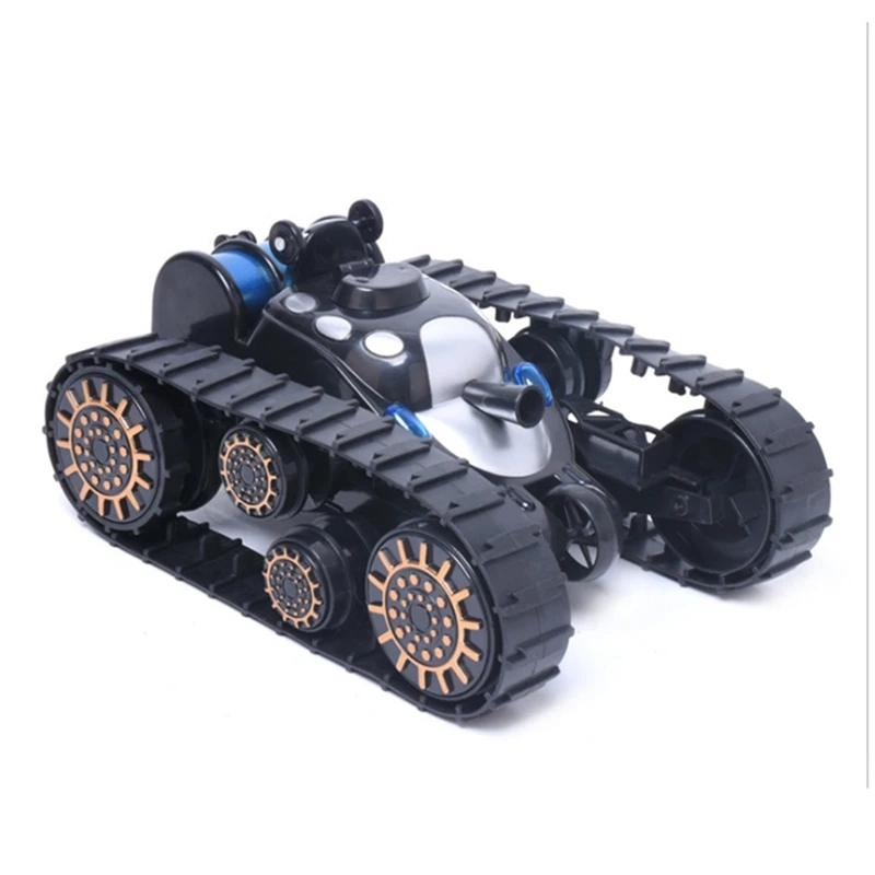 Yundi 666-888 Child And Man Wireless Black Control Rc Stunt Tank 360 ° Rotation Car with LED Light Toys Music Children's Gift | Игрушки