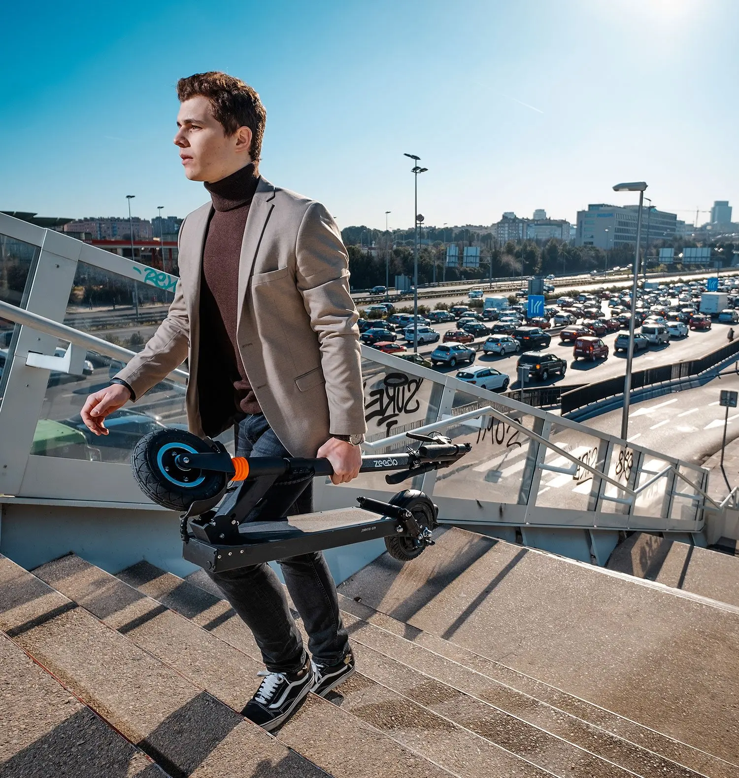 Zeeclo U200 Elektra Patinete Electrico электроскутер 350 Вт 8 '' 35 км/ч|Электросамокаты| |