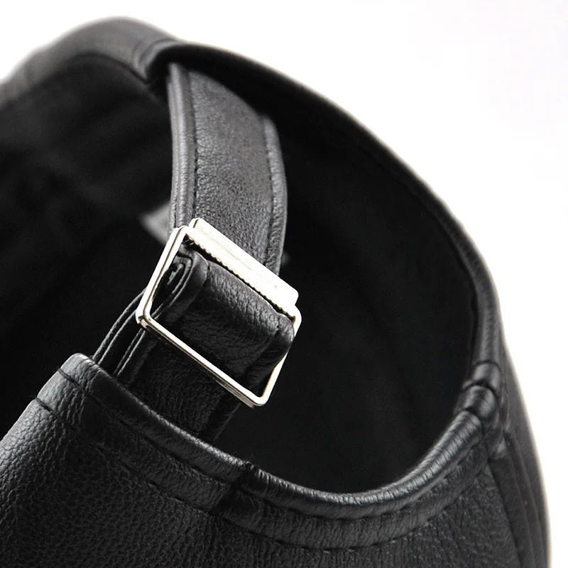 Бейсболка Jamont мужская из экокожи Кепка Снэпбэк кепка для папы простой стиль