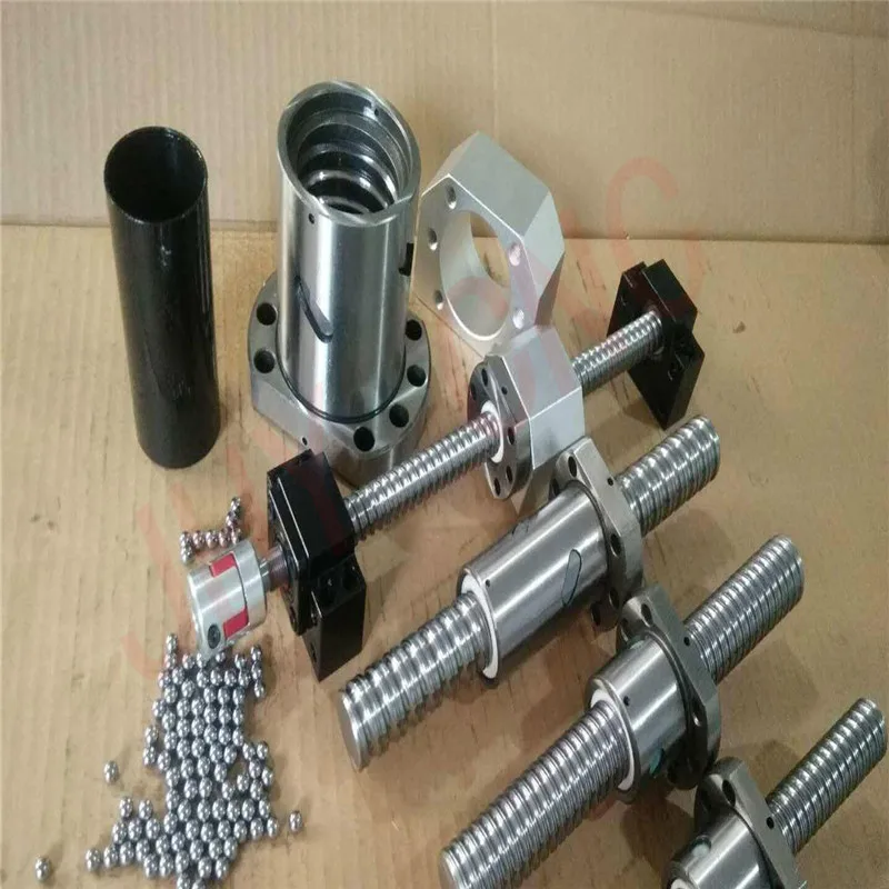 3 анти люфт 20 мм шариковый винт RM2005 353/653/853mm C7 + BK/BF15 подшипник CNC набор|ballscrew 20mm|ballscrew
