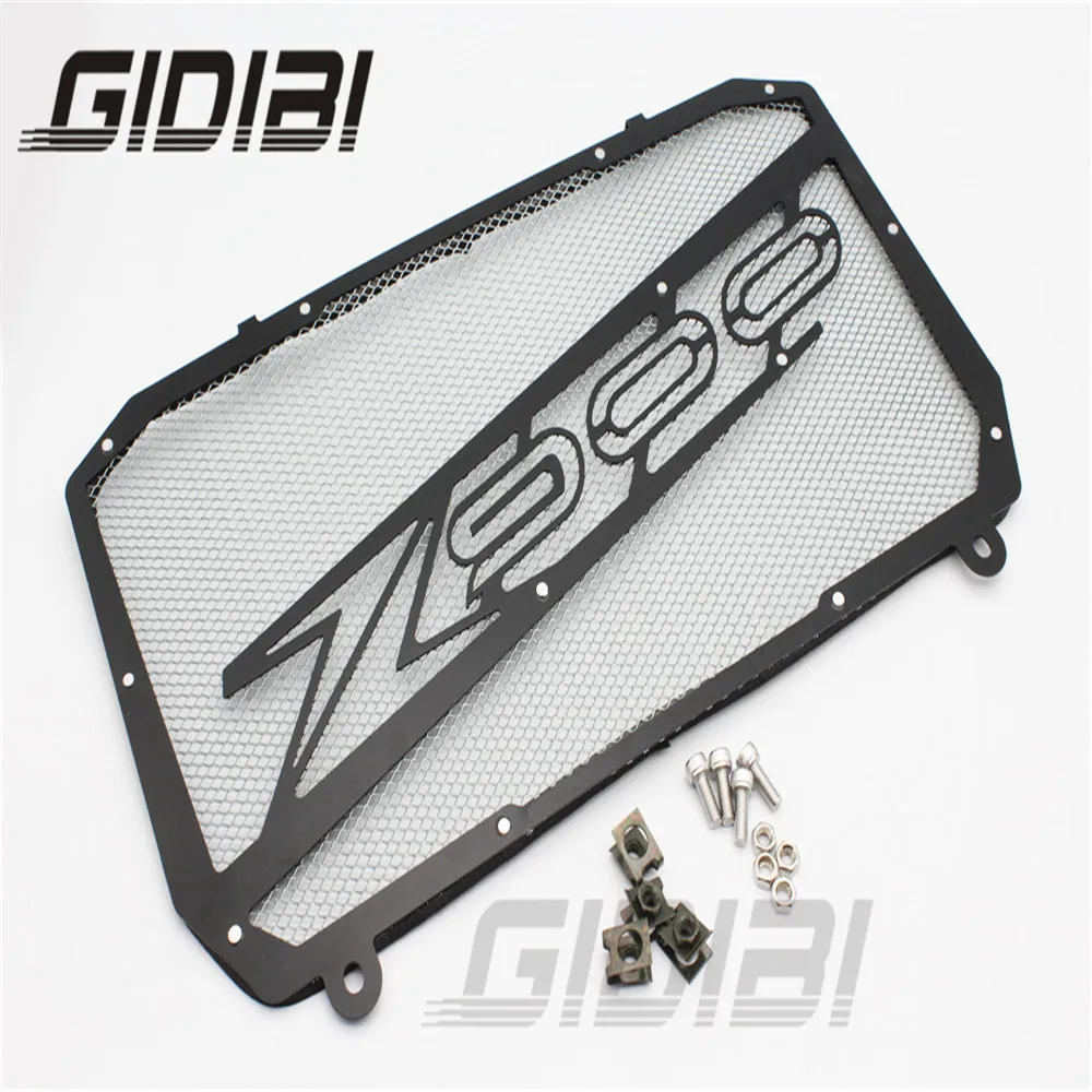 

Black Radiator Grille Guard Cover Protector For Kawasaki Z900 Z 900 2016-2017