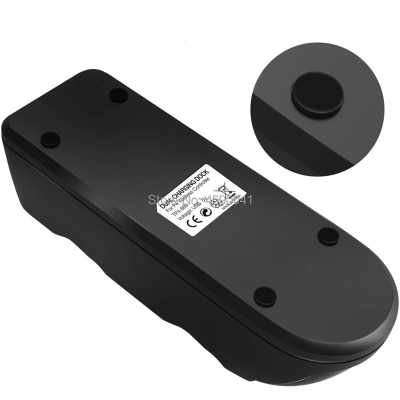 Контроллер Зарядное устройство Док-станция для светодиодный двойной USB PS4 Подставка для зарядки Колыбель для sony Playstation 4 PS4/PS4 Pro/PS4 тонкий контроллер