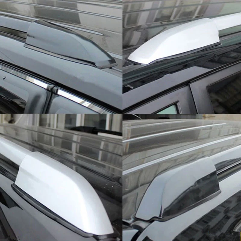 4 шт./компл. серебро на крышу из abs чехол для барбекю бар Продольный брус крыши