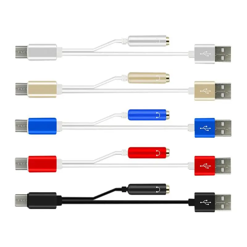 Usb type C аудио кабель для зарядки 2 в 1 до 3 5 аудиокабель наушников адаптер