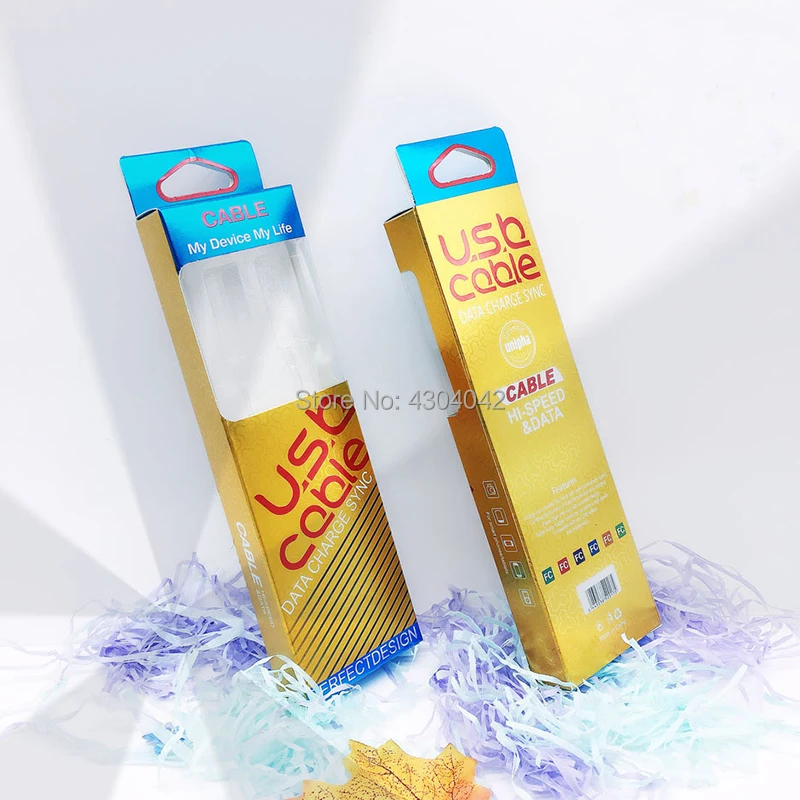 500 шт./лот розничная продажа Черная бумажная коробка для мобильный телефон USB