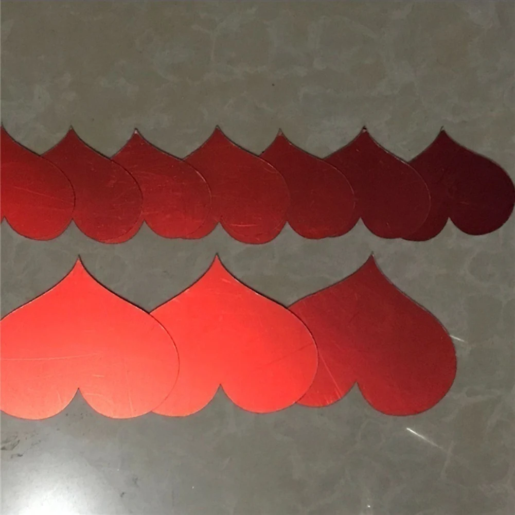 10Pcs Creative Romantic Love Heart 3D Mirror Effect Wall Art Sticker Decal Home Removable Stickers Decor For Living Room Bedroom | Дом и сад