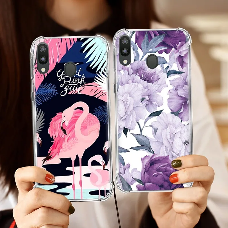 Anti-falling Phone Case For SAMSUNG GALAXY M20 Stylish Design Colorful Painted Back Cover |