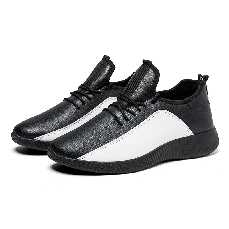 Torisky Shoes Man Fashion Outdoor Lace-Up for Men Microfiber Leather Casual Running Sneakers Men's | Обувь