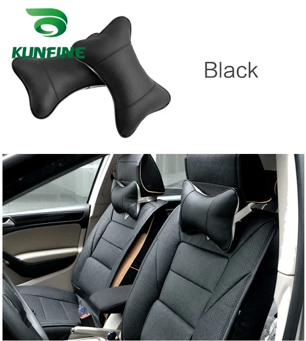 2 шт. подушка для автомобильного подголовника дышащая Автомобильная черного