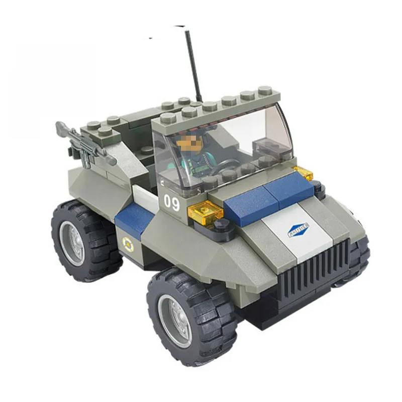 467pcs Plastic Building Blocks Specia Force Military Assembling Armor Artillery Group 0208 Initiation Alpinia Oxyphylla Toys | Игрушки и