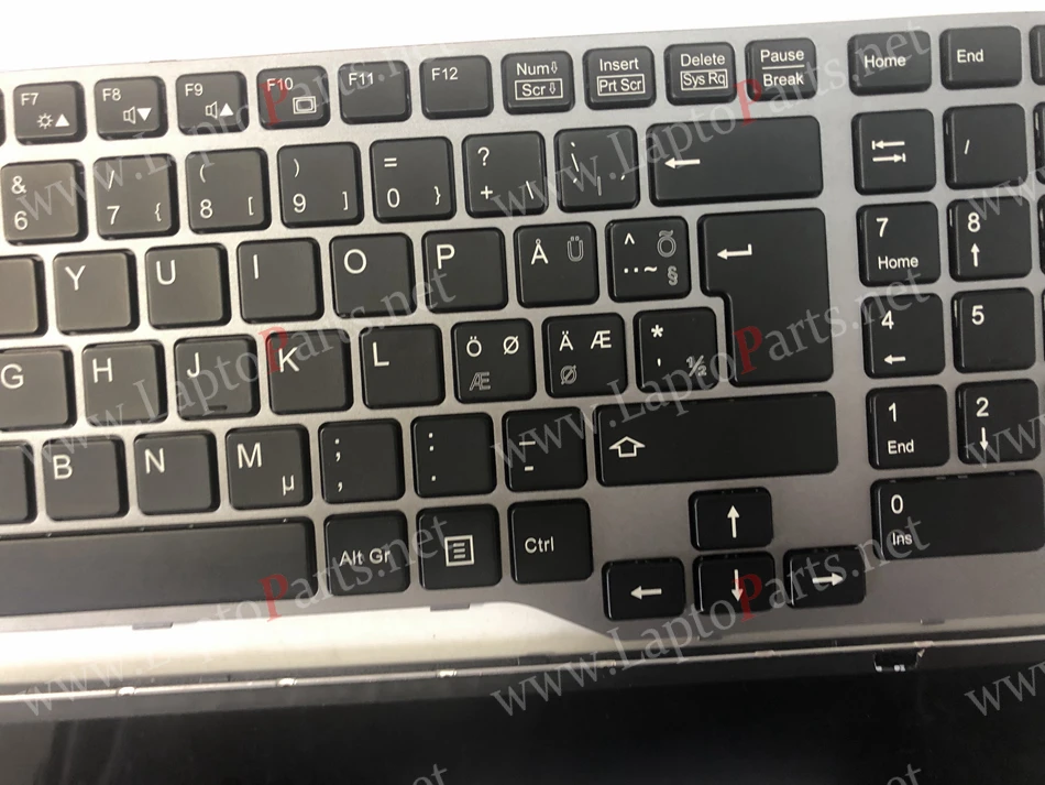 Клавиатура для ноутбука Fujistu E754 Lifebook E753 E756 E554 E556 с подсветкой в скандинавском
