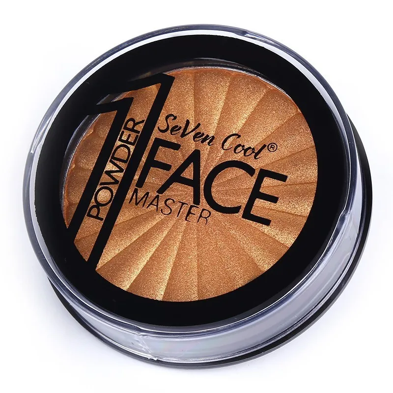 4 цвета Блеск хайлайтер контроль масла длительный МАКИЯЖ мерцающая пудра тени