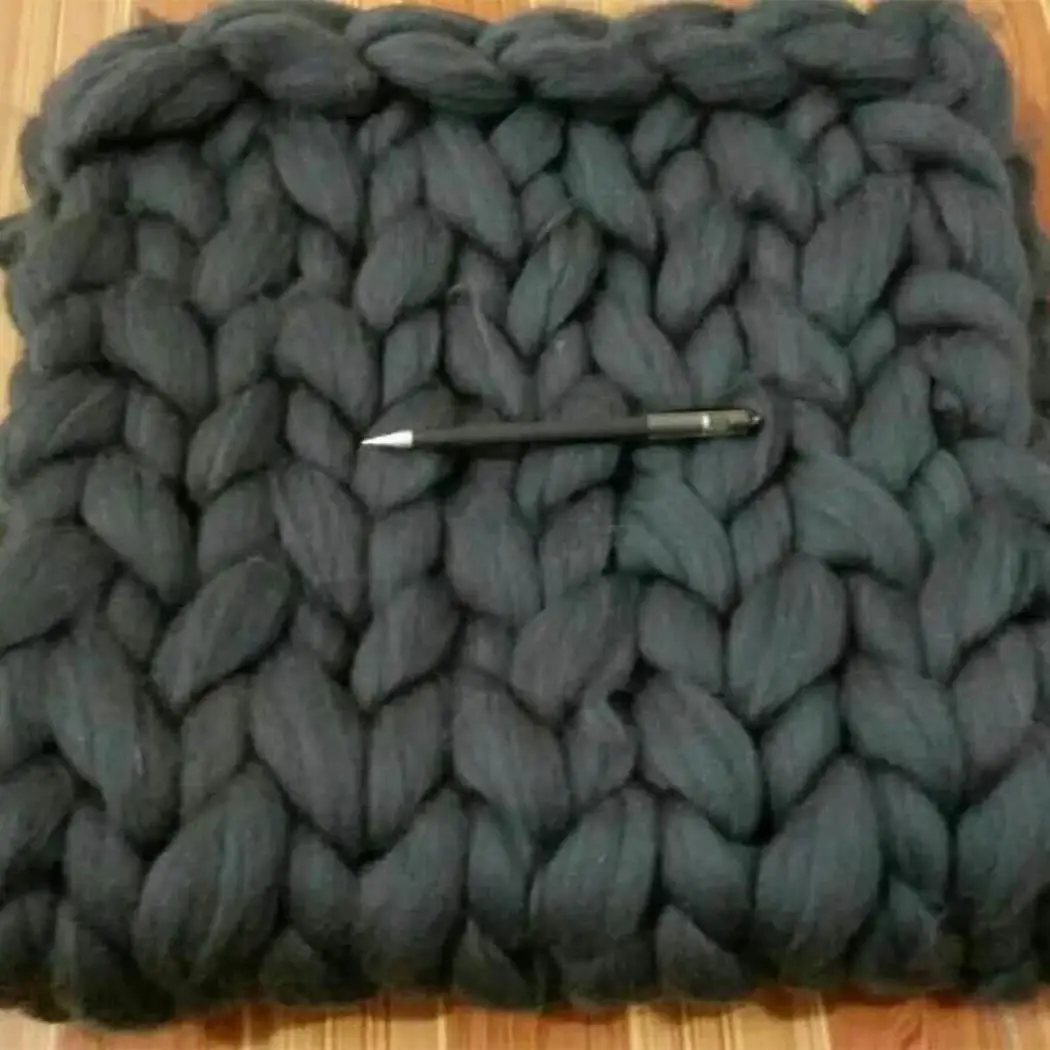 DIY ручная вязка крючком мягкий комфорт свет теплый уютный сплошной акриловый