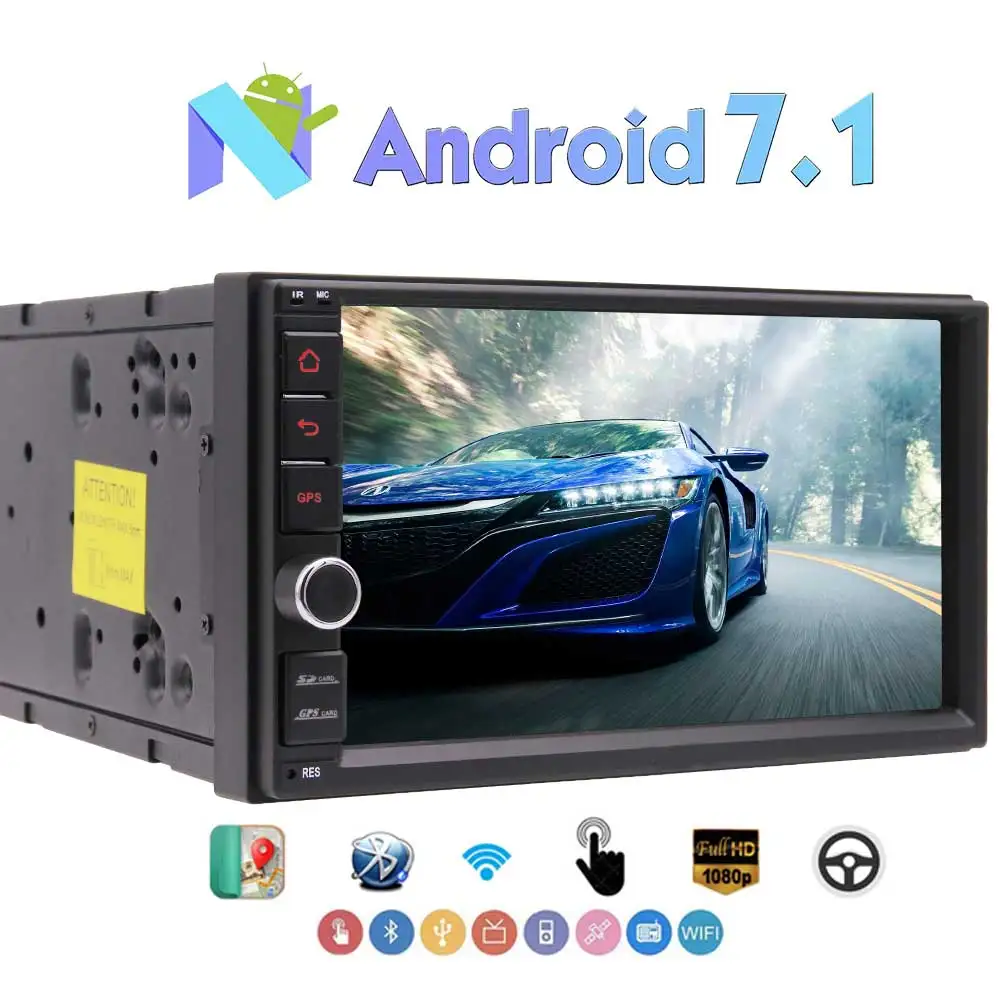 Eincar Android 6 0 2 Din автомагнитола 7 &quotgps навигация Авторадио Wifi USB Mirrorlink Аудио