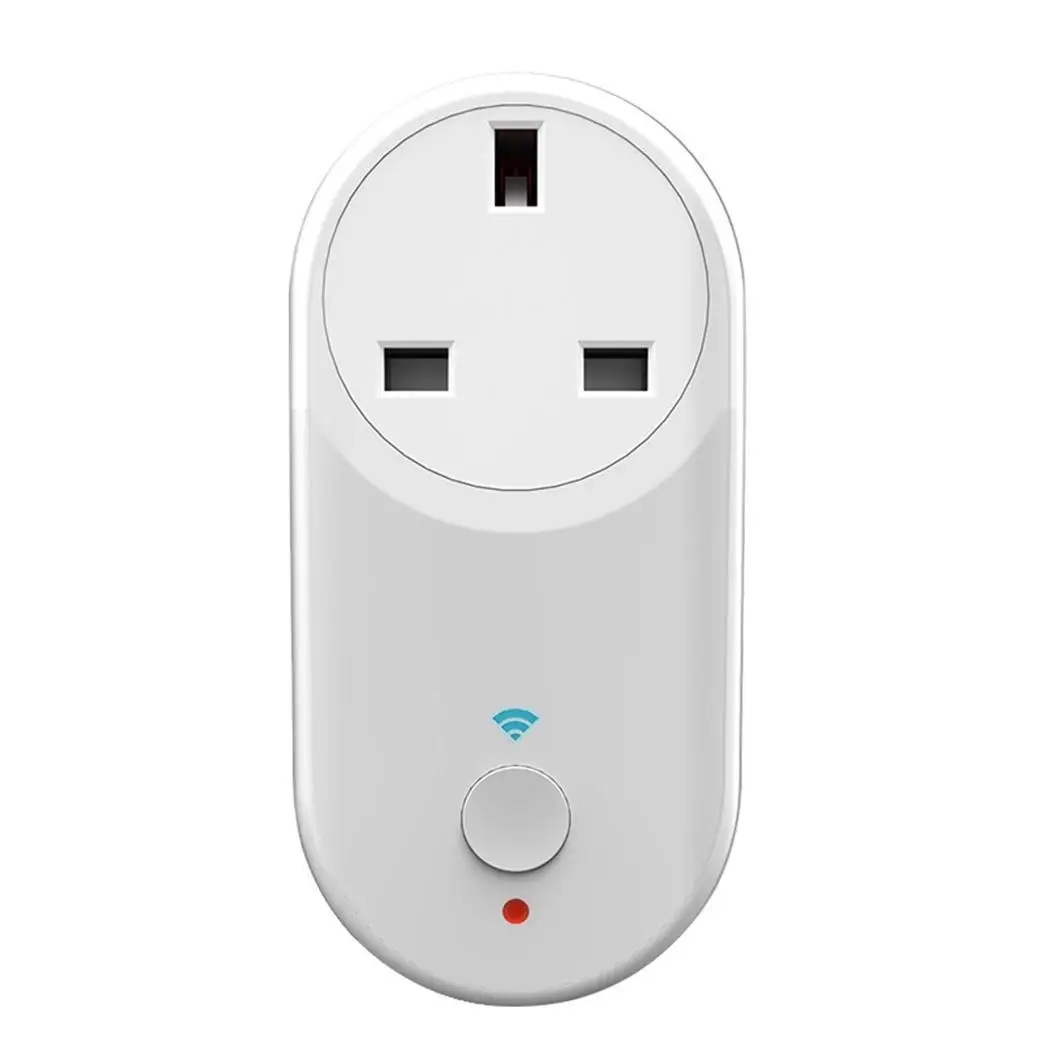 Smart WiFi Plug Remote Control Timing Square control easy operation App Socket 10A Home 2000W US/UK/EUPlug | Электроника