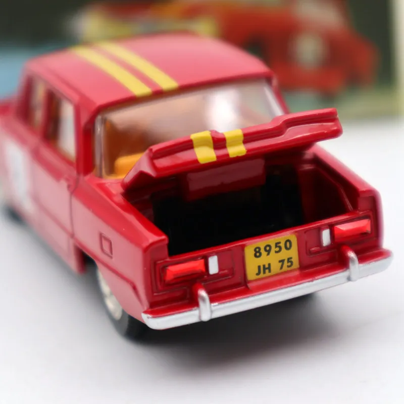 1:43 Atlas Dinky Toys 1401 для A ~ FA R MEO 1600 TI Rally #8 литьевые модели авто Подарочная