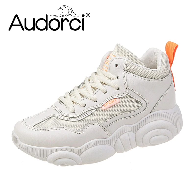 Audorci 2019 Весенняя модная женская спортивная обувь женские повседневные кроссовки