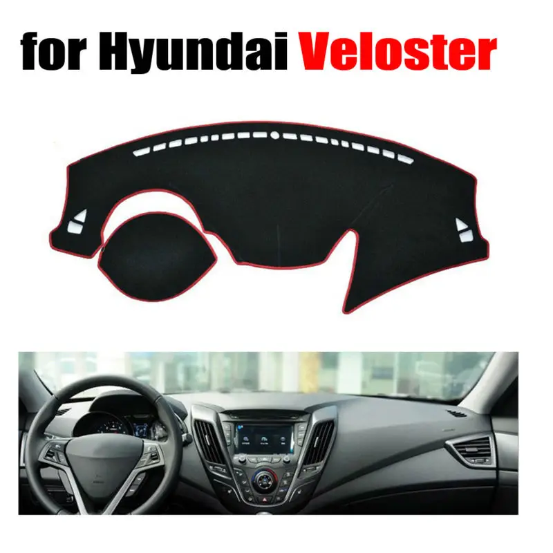 Коврик для приборной панели автомобиля Hyundai Veloster всесезонный коврик левого