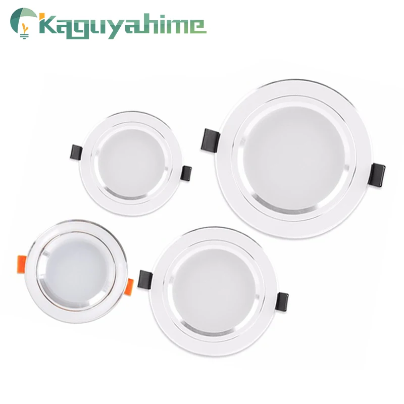 Kaguyahime светодиодный панельные утопленные светильники Высокий Яркий 3W 5W 10W 15W AC 220V