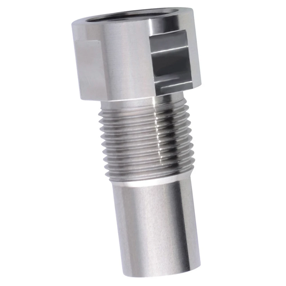 50mm Oxygen Sensor O2 Extension Extender Spacer for Checking engine lamp repair M18x1.5 sensor leak Silver | Автомобили и