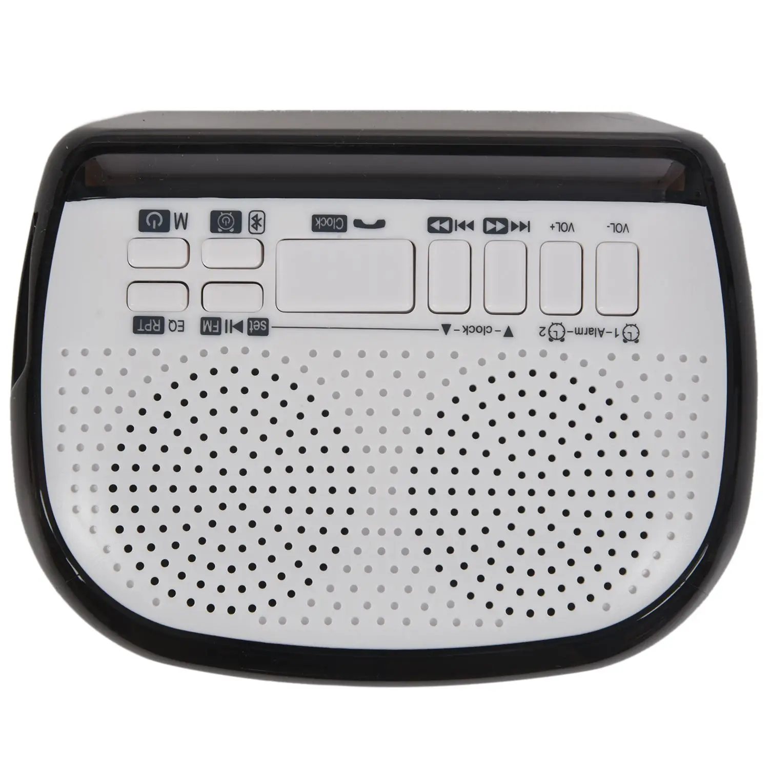 Portable Multifunctional DOUBLE ALARM Clock Bluetooth/Wirelss Speaker FM Radio Time Display TF Card Slot | Электроника