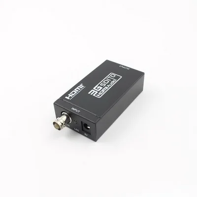50 шт. адаптер преобразователя Mini HD 3G SDI в HDMI поддержка стандартных/3G-SDI сигналов