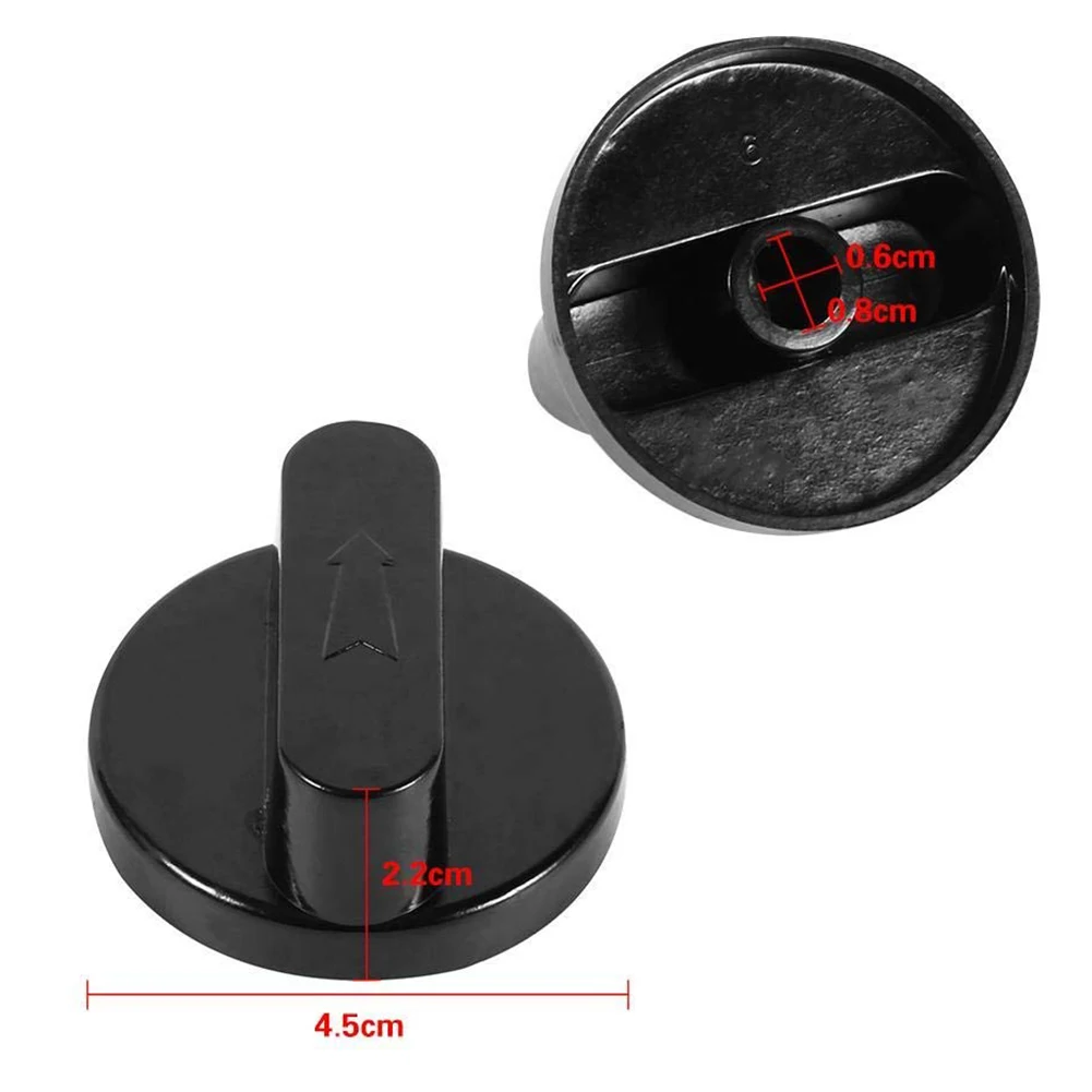 5Pcs Universal Smooth Oven Control Rotary Switch Gas Cooker Replacement Part Kitchen Stove Knob Plastic Home Use Easy Install | Дом и сад