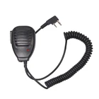 JABS радио Ручной микрофон динамик микрофон для Walkie Talkie UV-5R Портативное двухстороннее радио Pofung BaofengUV-5R BF-888S аксессуары