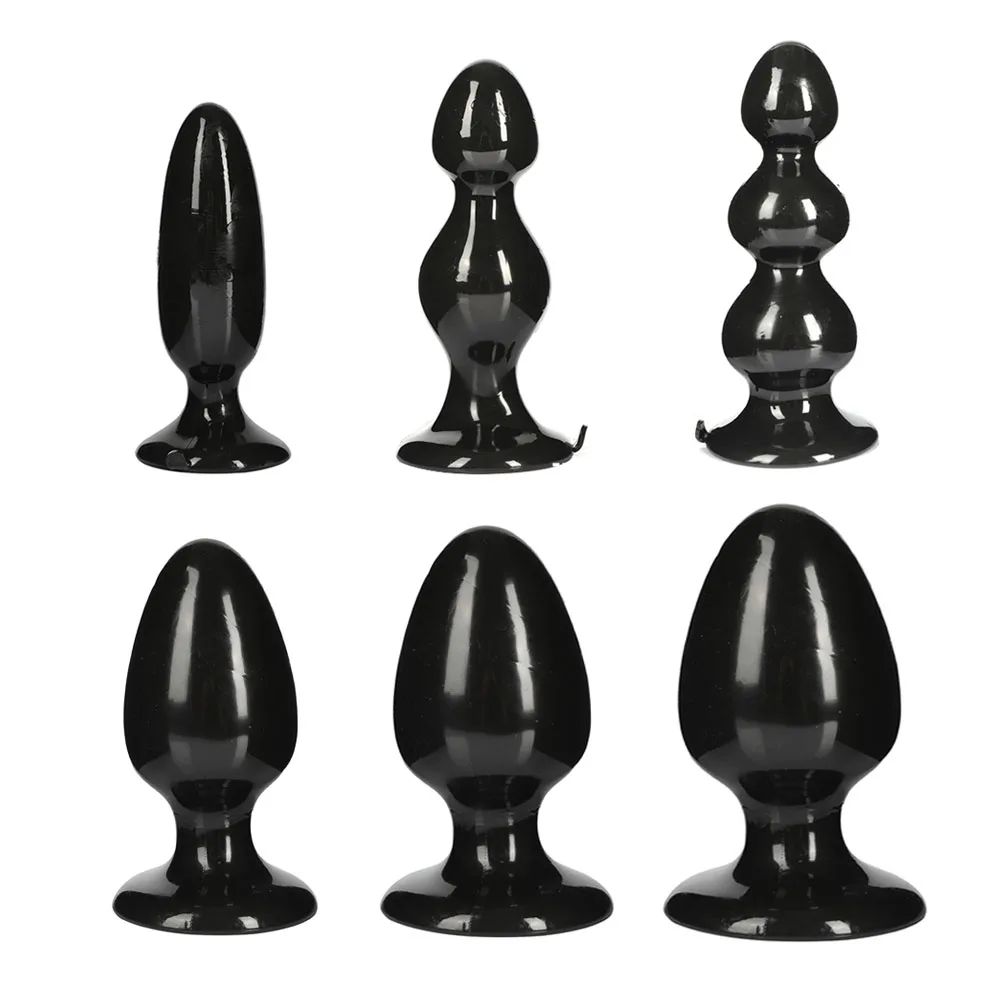 Smooth Anal Beads Silicone Butt Plug Gay Adult Sex Toys for Man Woman Anus Prostate Massage Dildo Masturbator Dilator | Красота и