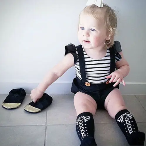 Baby Kids Girls Summer Cotton Overalls Solid Strap Romper Jumpsuit Outfits Cute Clothes | Мать и ребенок