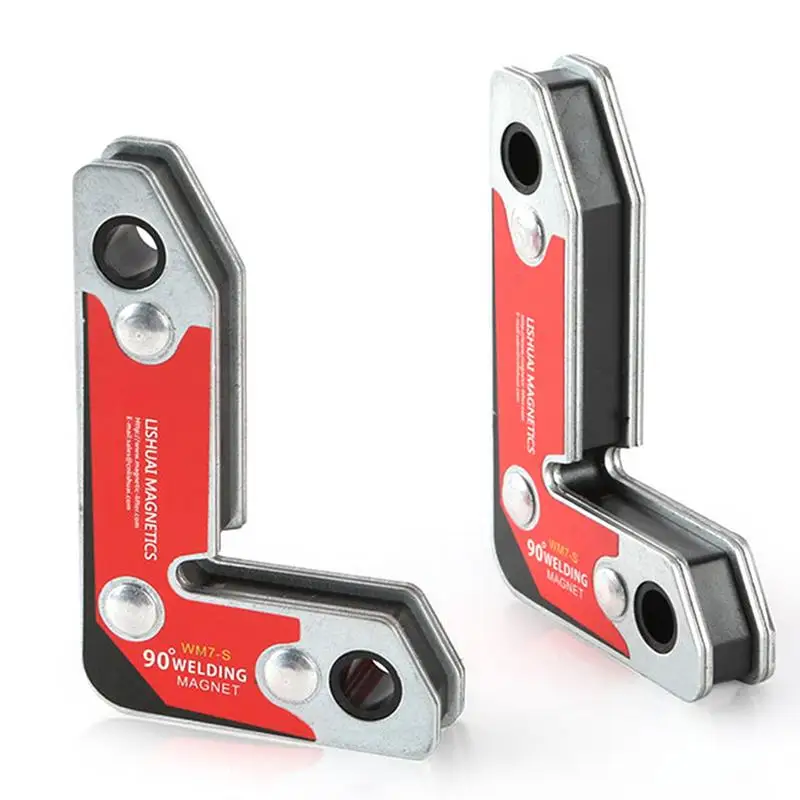 

2Pcs/set Internal And External Right Angle Fixator/WM7-S Strong Dual-Use Magnetic Holder/Corner Welding Magnets